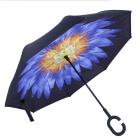 C Handle Double Layer Umbrella Folding Inverted Upside Down Reverse Wi_1